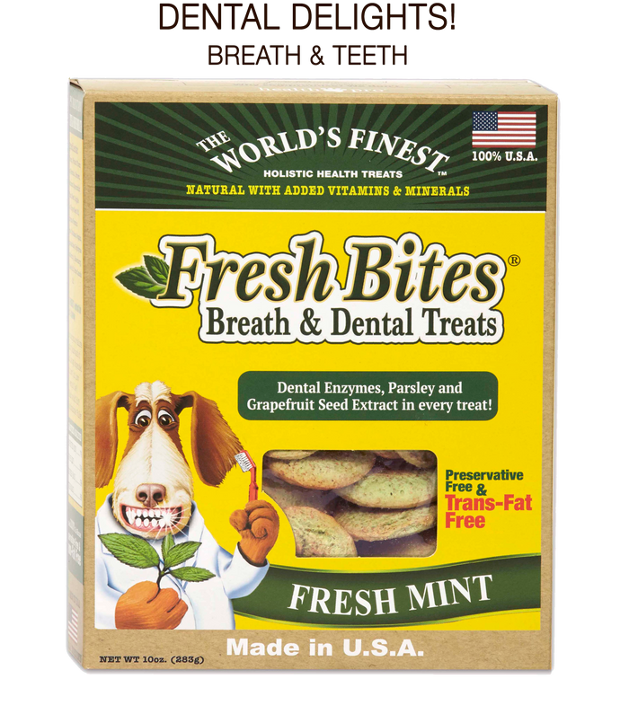 BOGO!  BUY 1 case of 2, GET second case of 2 -FREE! Fresh Bites®, Dental Treats!