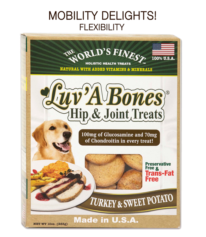 BOGO!  BUY 1 CASE of 2, GET second CASE of 2 FREE!  Luv A' Bones®, Hip + Joint!