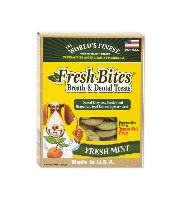 [Wholesale] BOGO! BUY 1 CASE OF 6, GET SECOND CASE OF 6 -FREE!  Fresh Bites, Dental Treats - Fresh Mint!